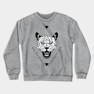 OTE Diamond Leopard color fill Crewneck Sweatshirt